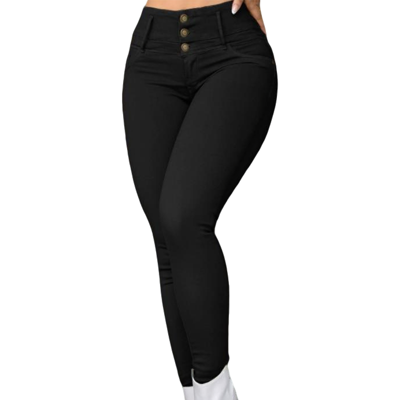✨ Women’s Stretch High-Waist Skinny Pants – Flattering Fit &amp; Everyday Comfort