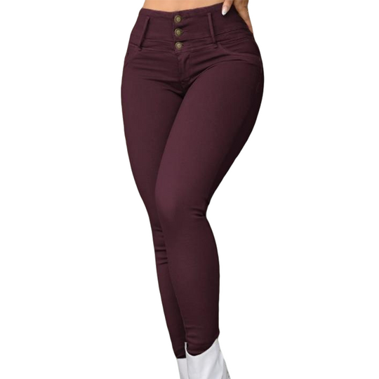 ✨ Women’s Stretch High-Waist Skinny Pants – Flattering Fit &amp; Everyday Comfort