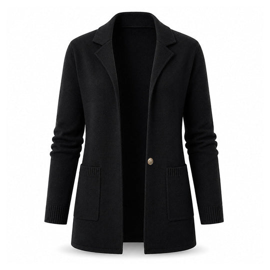 🏆Bestseller 🧥 Knit Lapel Cardigan – Timeless Silhouette &amp; Effortless Elegance for Every Look