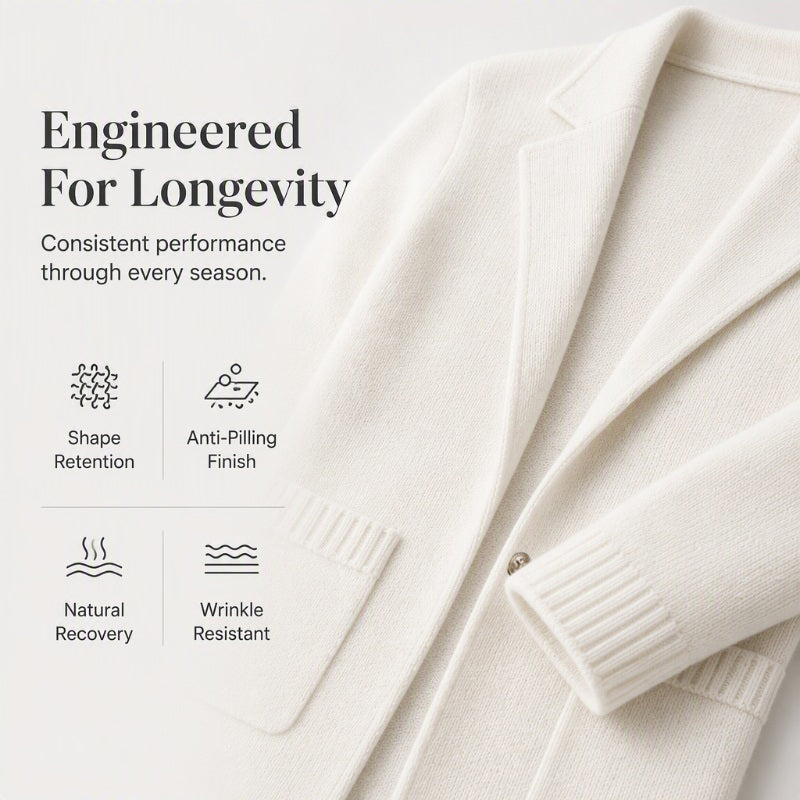 🏆Bestseller 🧥 Knit Lapel Cardigan – Timeless Silhouette &amp; Effortless Elegance for Every Look