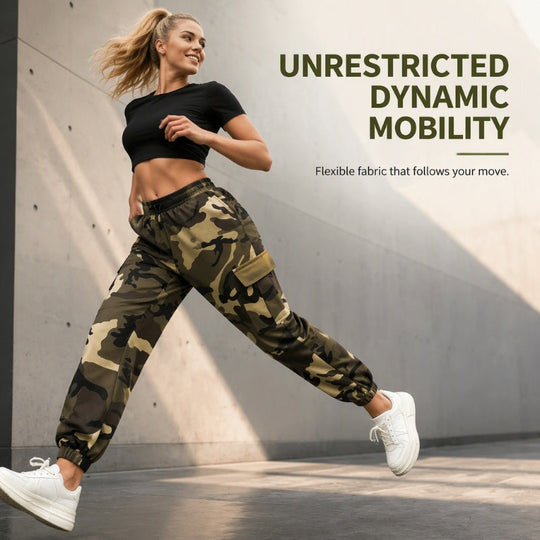 👖New Arrivals - Loose Cargo Joggers with High-Stretch Fabric – Functional Pockets &amp; Tapered Silhouette for Active Urban Wear