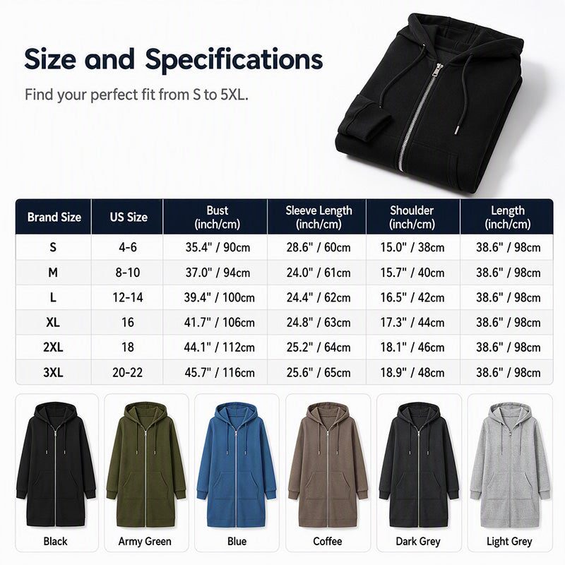 Bestseller🏆🧥 Hooded Cardigan – Timeless Silhouette &amp; Effortless Style for Every Look