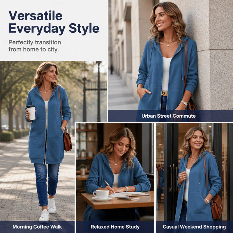 Bestseller🏆🧥 Hooded Cardigan – Timeless Silhouette &amp; Effortless Style for Every Look