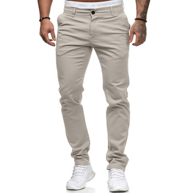 ✨ Men’s Modern Slim-Stretch Trousers – Sleek Fit &amp; All-Day Comfort