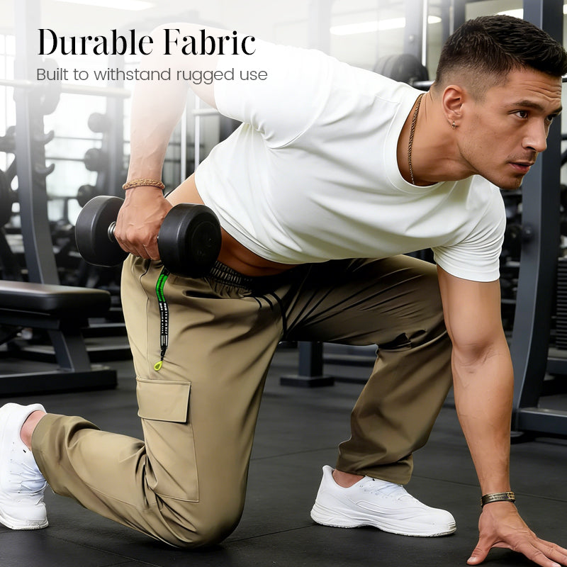💥 Built for Storage & Movement | Men's Multi-Pocket Outdoor Cargo Pants