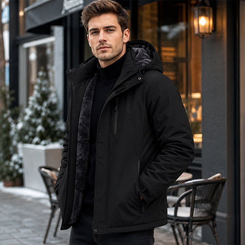 ❄️ Built for Rough Weather | Windproof Winter Shell Jacket