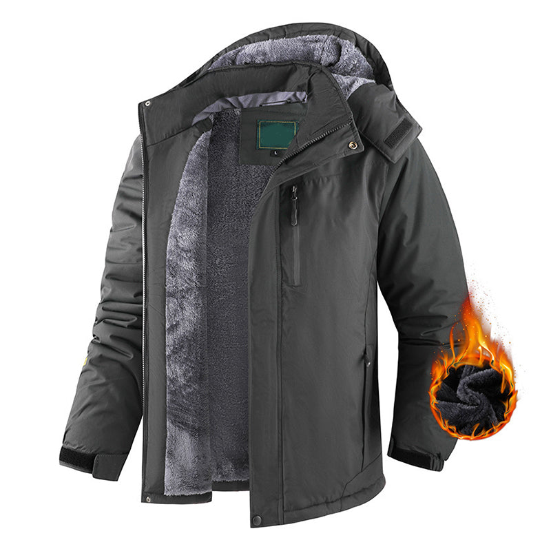 ❄️ Built for Rough Weather | Windproof Winter Shell Jacket