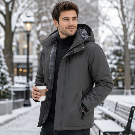 ❄️ Built for Rough Weather | Windproof Winter Shell Jacket
