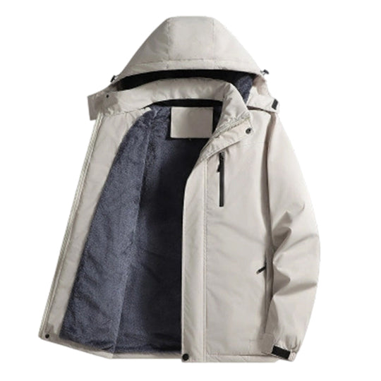 ❄️ Built for Rough Weather | Windproof Winter Shell Jacket
