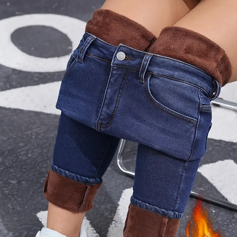 ❄️ Warm Denim Without the Bulk | Women&