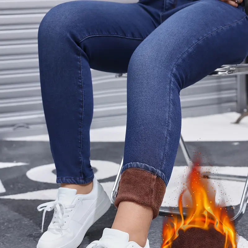 ❄️ Warm Denim Without the Bulk | Women&