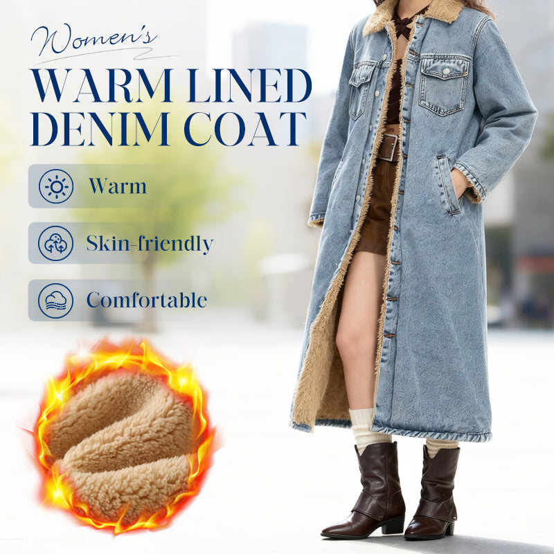 ❄️ Premium Denim Warmth | Women&