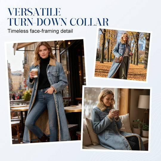 ❄️ Premium Denim Warmth | Women&