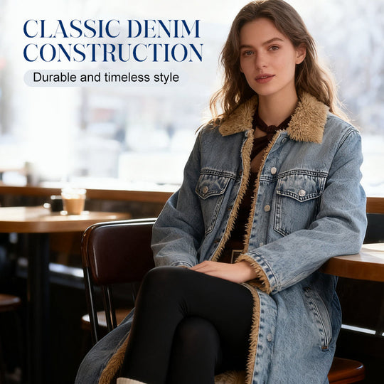 ❄️ Premium Denim Warmth | Women&
