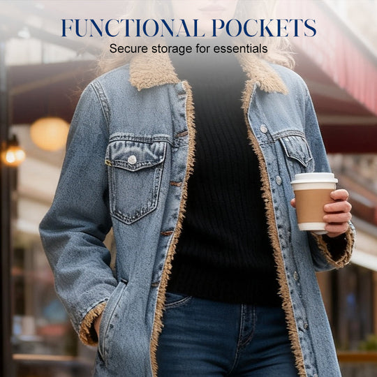 ❄️ Premium Denim Warmth | Women&