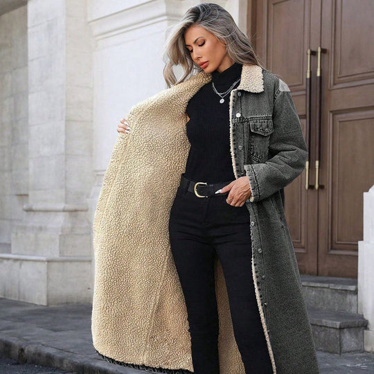 ❄️ Premium Denim Warmth | Women&