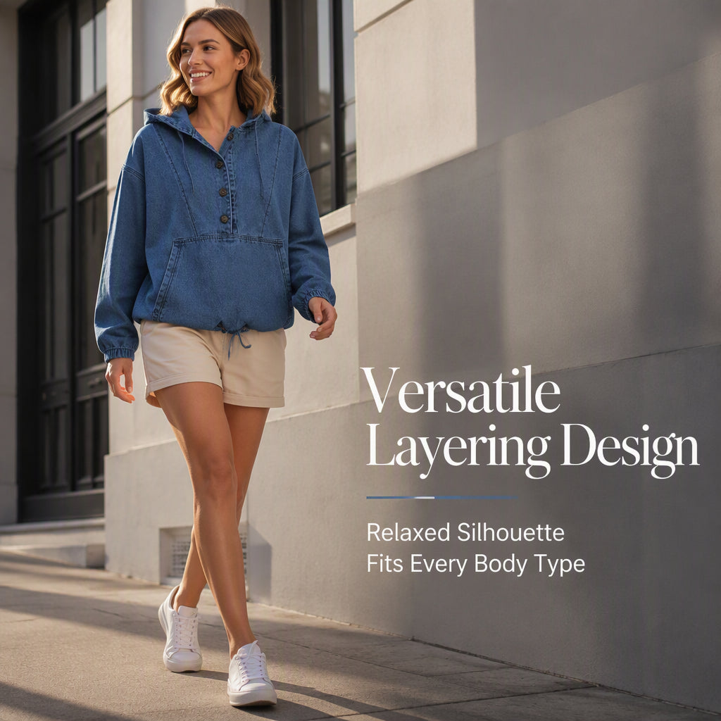 💙 Denim Comfort, Easy Layers | Women&