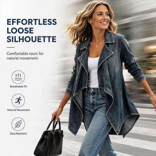 💙 Soft Denim, Effortless Drape | Women&