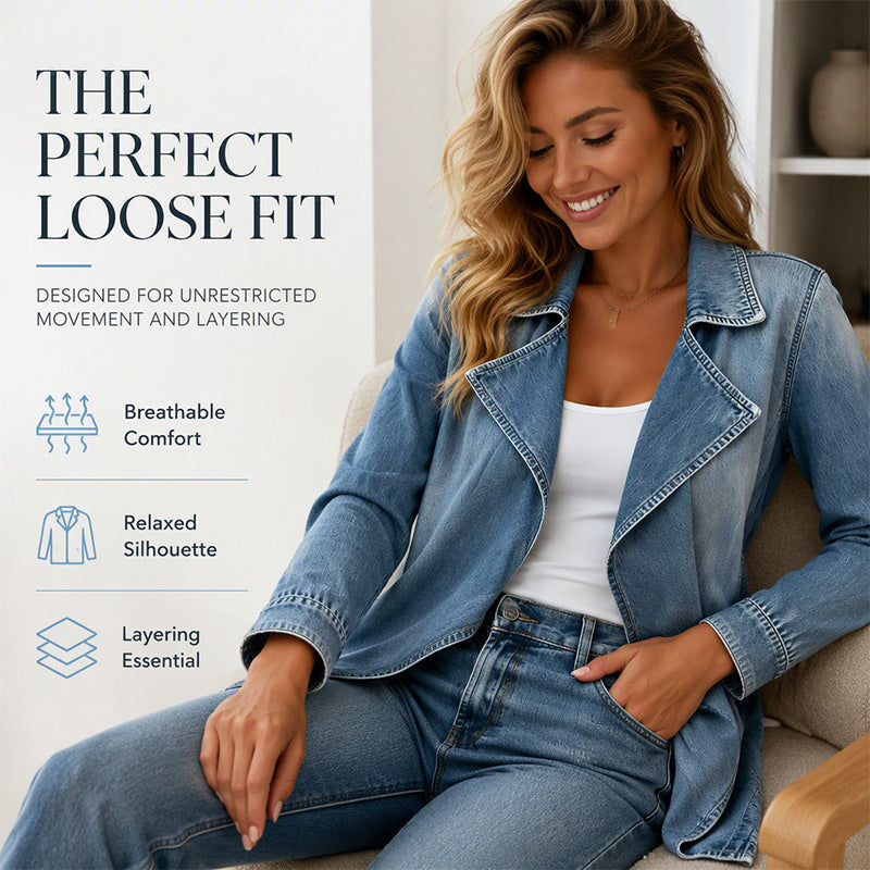 💙 Soft Denim, Effortless Drape | Women&
