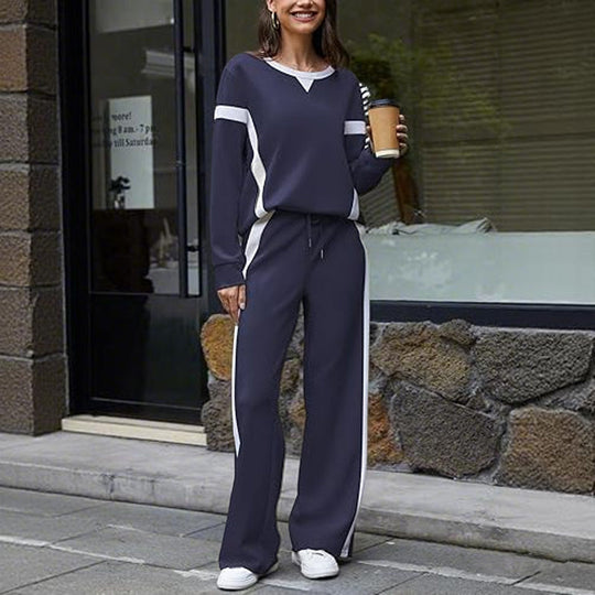 ✨ Women’s Casual Relaxed Fit Top &amp; Pants 2-Piece Set