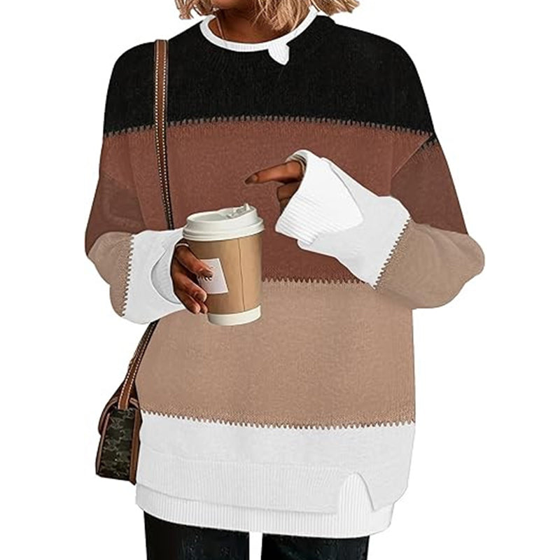 Women’s Mock Two Piece Knit Sweater