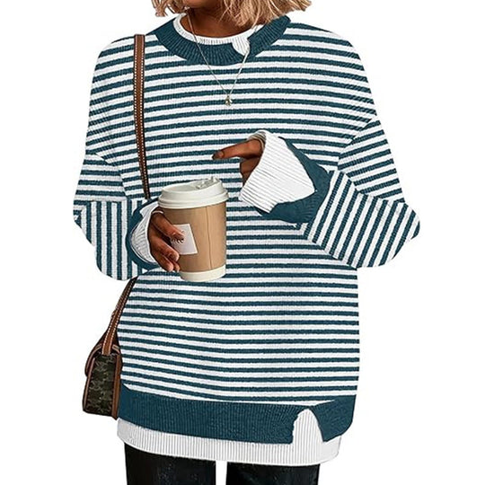 Women’s Mock Two Piece Knit Sweater