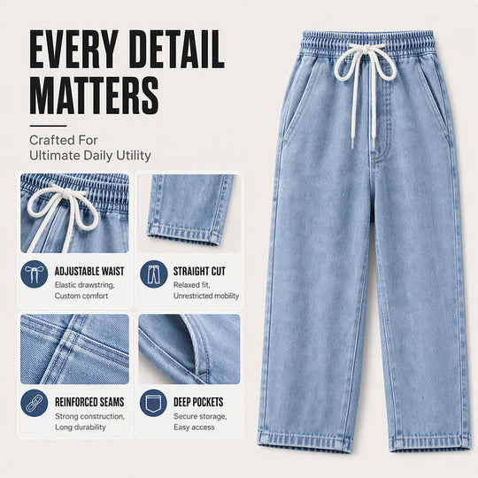 👖 Relaxed Denim, Easy Movement | Men&