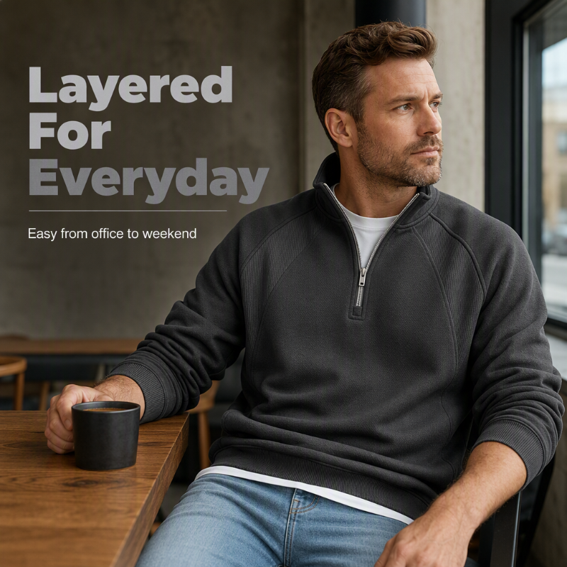 🧥 Refined Warmth, Easy Everyday Fit | Men&