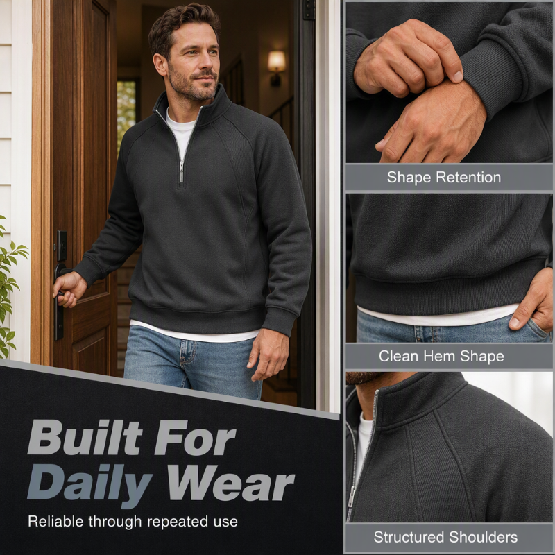 🧥 Refined Warmth, Easy Everyday Fit | Men&