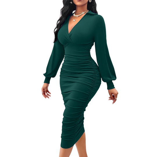 💃 Flattering Ruching, Elegant Curves | Women&