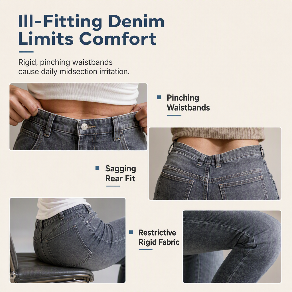 👖 Retro Denim Style | Women&