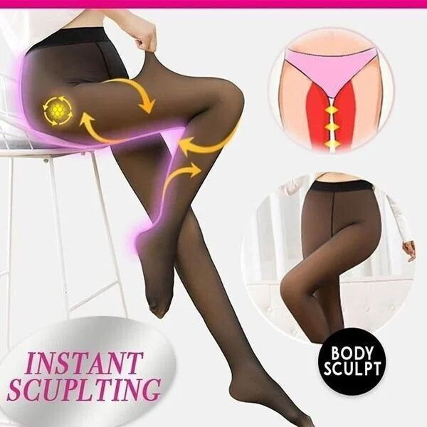 👗✨Flawless Legs Fake Translucent Warm Plush Lined Elastic Tights✨𝘉𝘶𝘺 𝘢𝘯𝘺 2 𝘢𝘯𝘥 𝘨𝘦𝘵 𝘢𝘯 𝘦𝘹𝘵𝘳𝘢 8% 𝘥𝘪𝘴𝘤𝘰𝘶𝘯𝘵