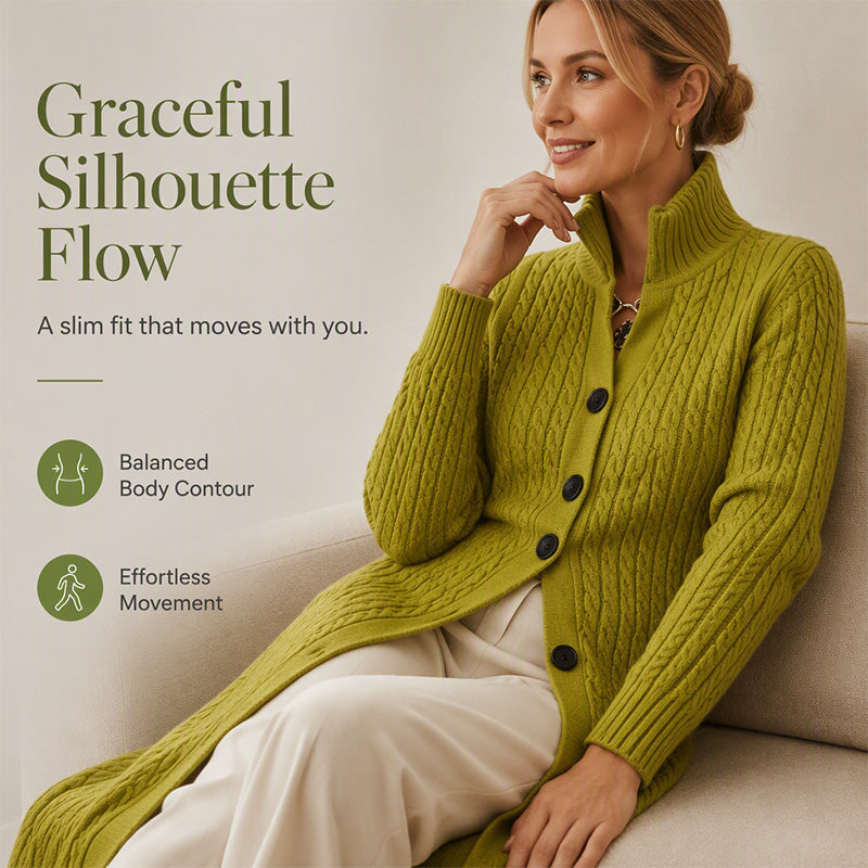 🧶 Long-Line Warmth, Flattering Texture | Women&