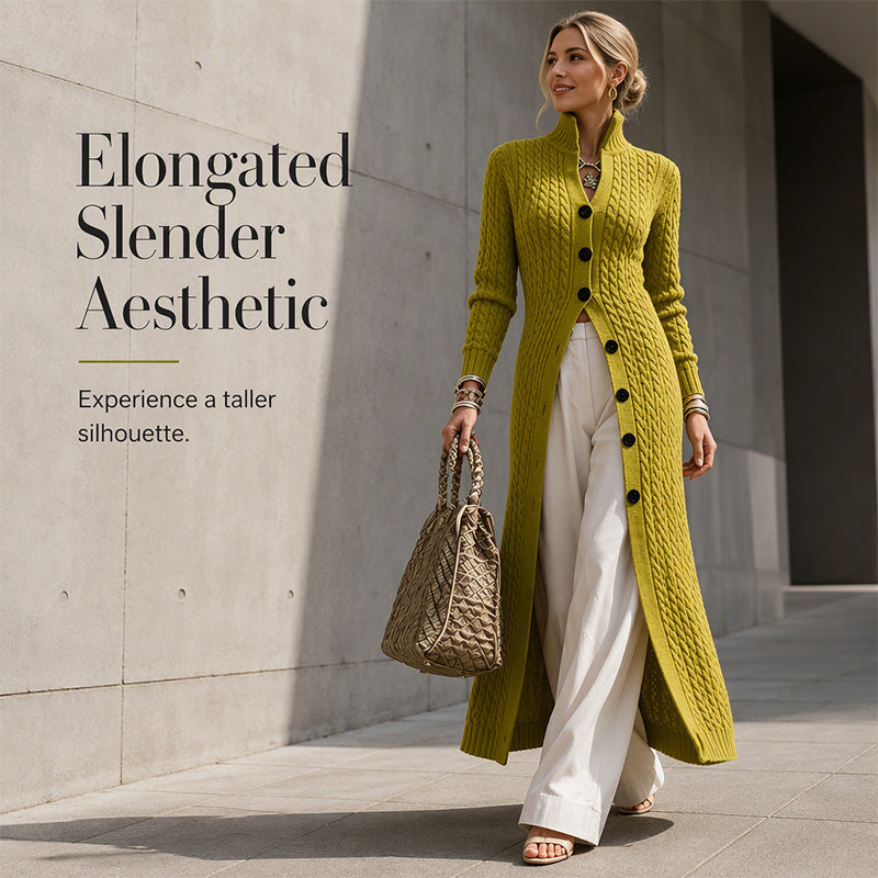 🧶 Long-Line Warmth, Flattering Texture | Women&