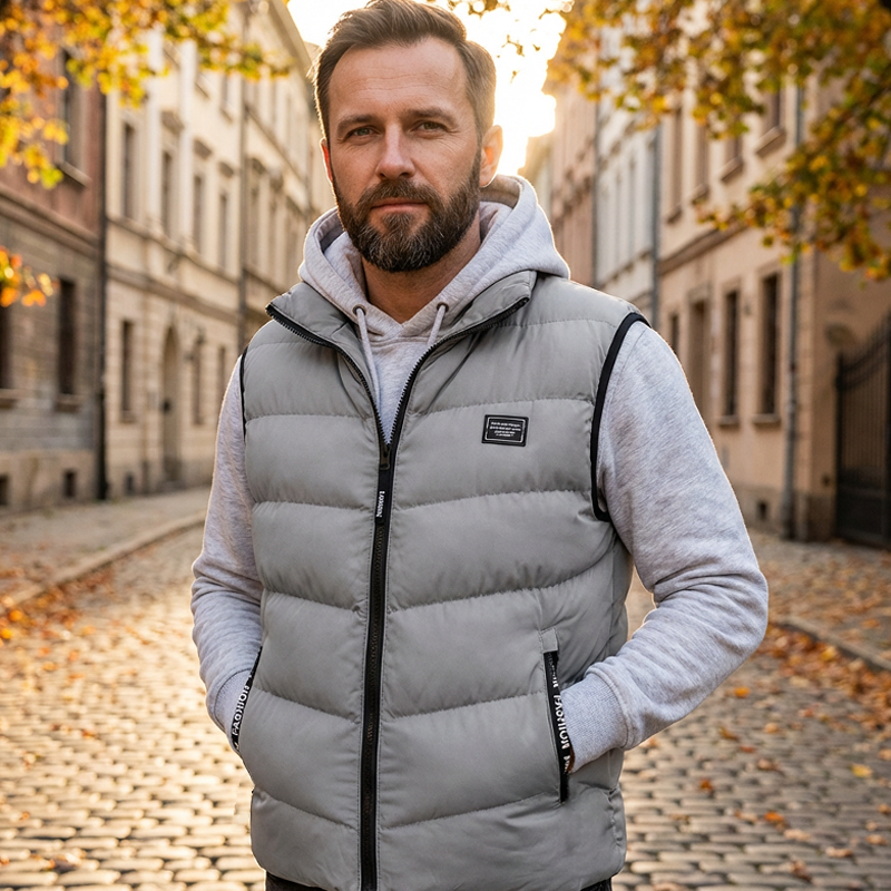 🦺 Warm Core, Easy Movement | Men&
