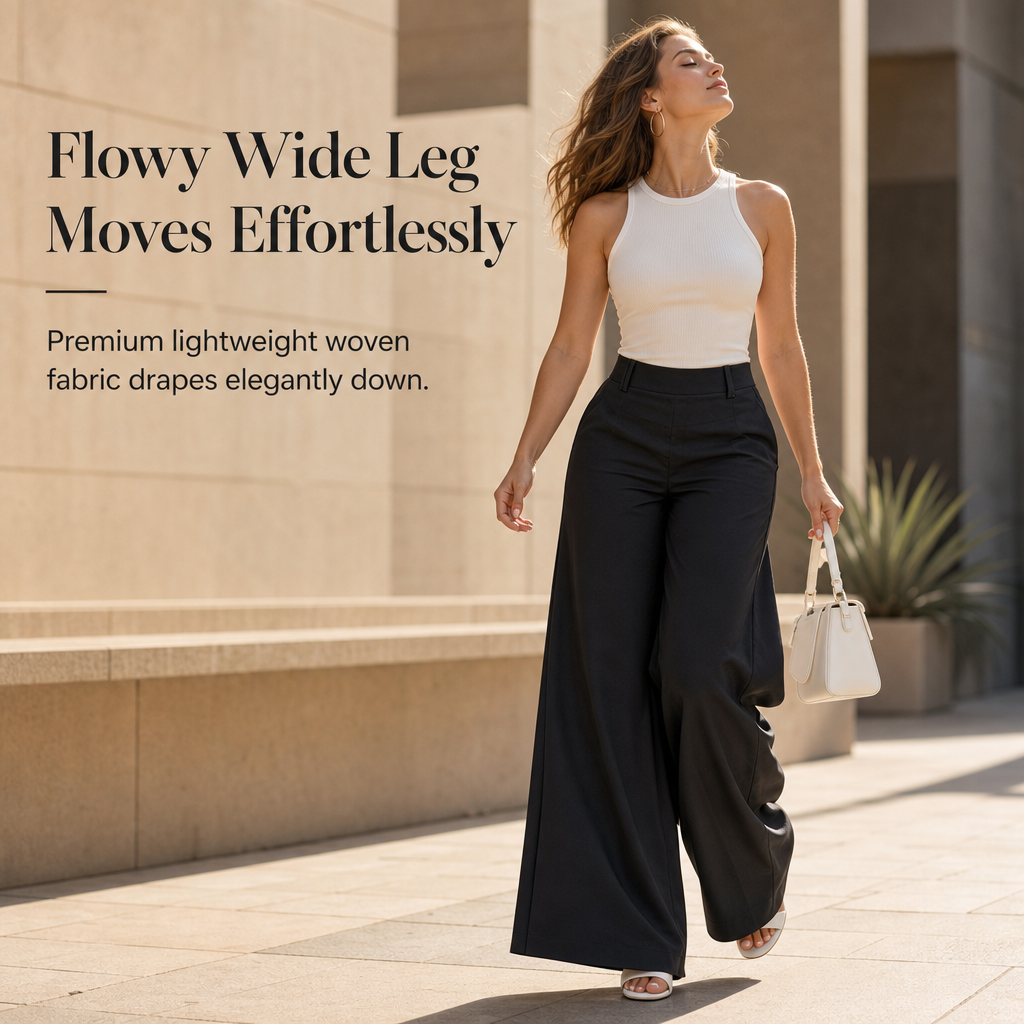 👖 Tailored Waist, Flattering Drape | Women&