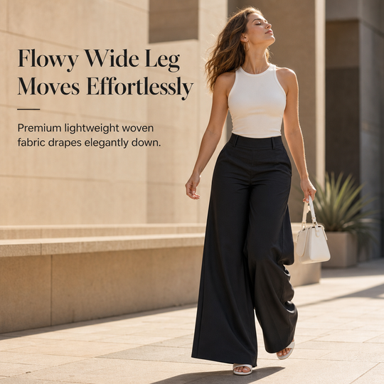 👖 Tailored Waist, Flattering Drape | Women&