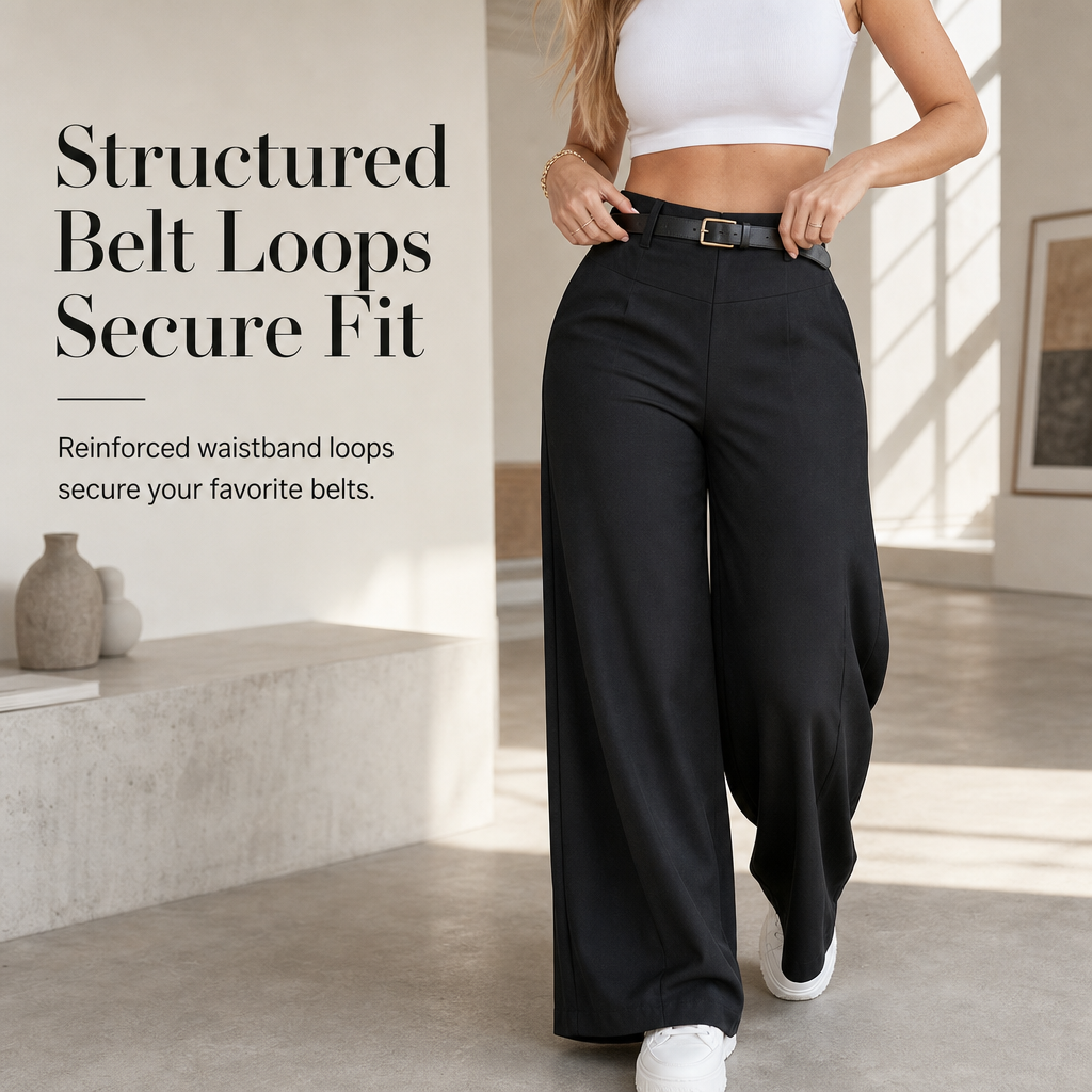 👖 Tailored Waist, Flattering Drape | Women&