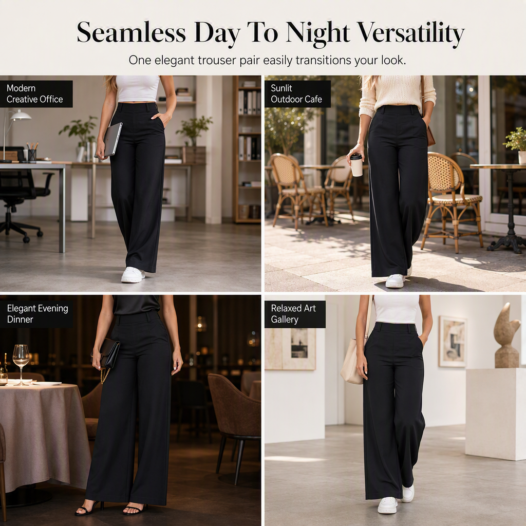 👖 Tailored Waist, Flattering Drape | Women&