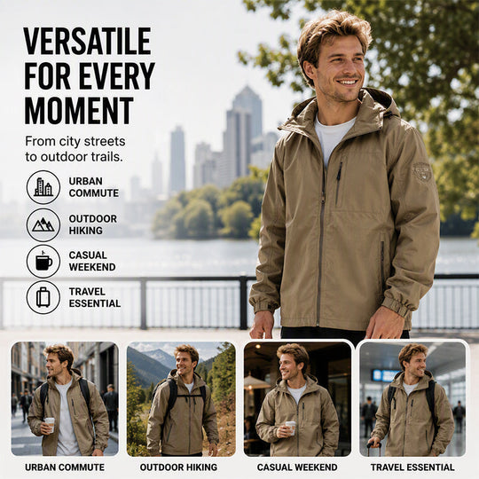 🌧️ Rain or Wind, Keep Moving | Men&