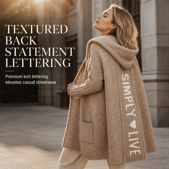 🧶 Cozy Long-Line Fit, Statement Back Detail | Women&