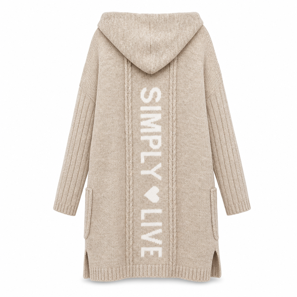 🧶 Cozy Long-Line Fit, Statement Back Detail | Women&