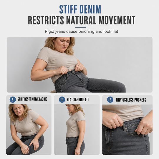 👖 Retro Utility Denim | Women&