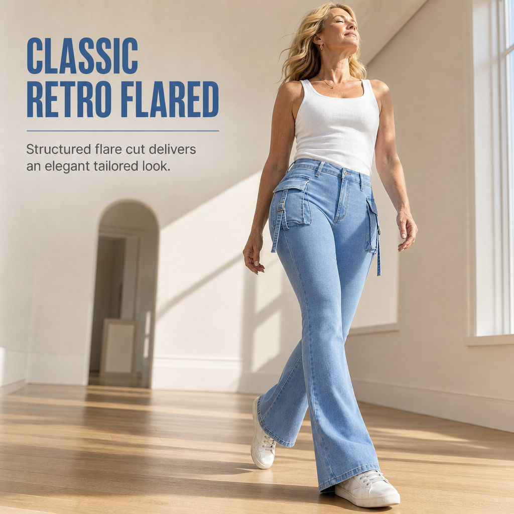 👖 Retro Utility Denim | Women&