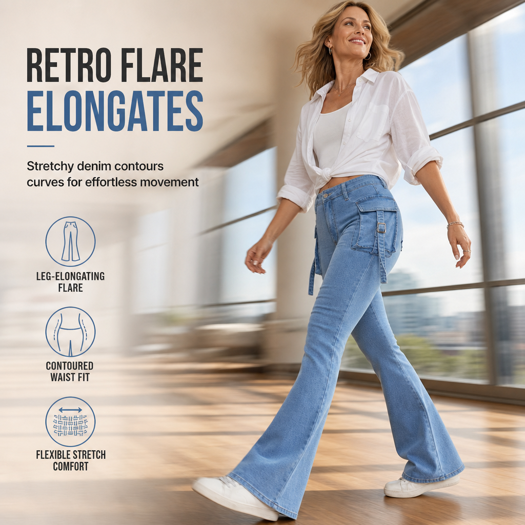 👖 Retro Utility Denim | Women&