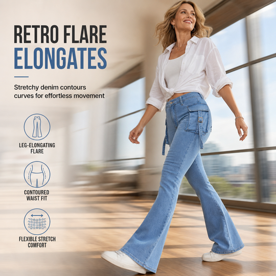 👖 Retro Utility Denim | Women&