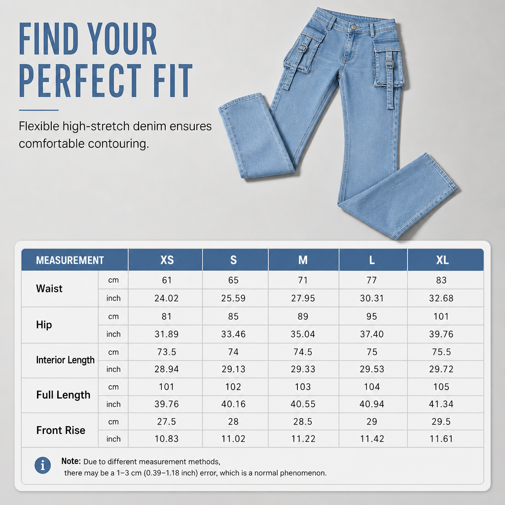 👖 Retro Utility Denim | Women&