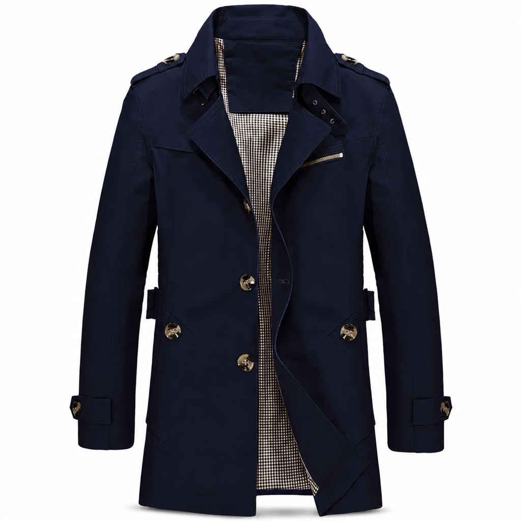 🧥 Washed Cotton, Sharper Long-Line Fit | Men&