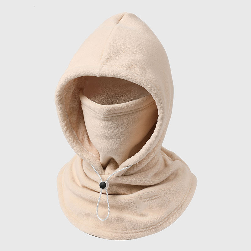 🔥 ❄️ Warm Balaclava with Adjustable Drawstring – Face and Neck Protection