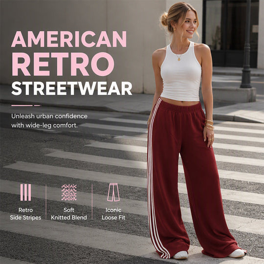 👖 Side Stripes, Leg-Lengthening Drape | Women&